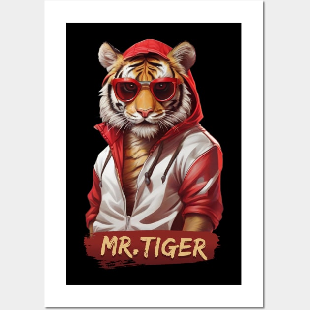 Mr. Tiger Wall Art by ferdianes